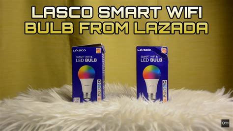 LASCO SMART WIFI BULB UNBOXING .